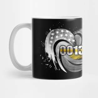 American Flag Heart 0013 Costume Gift Mug